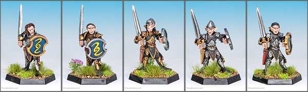 ME32v2 High Elf Heroes (Swords)