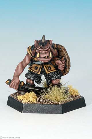 ME41 Goblin Wolf Rider - On Foot