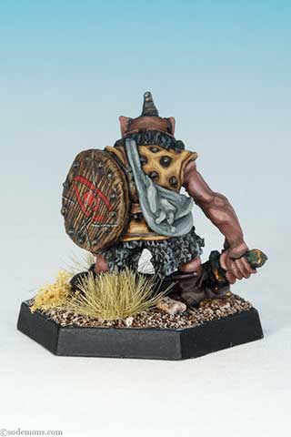 ME41 Goblin Wolf Rider - On Foot