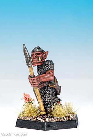 ME42v2 Orcs of the White Hand - Spear A
