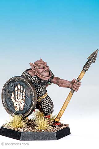 ME42v2 Orcs of the White Hand - Spear B