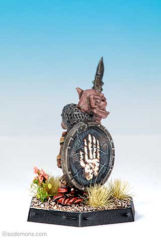ME42v2 Orcs of the White Hand - Spear B