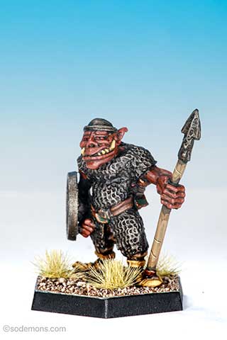 ME42v2 Orcs of the White Hand - Spear C