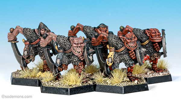 ME42v2 Orcs of the White Hand - Swords