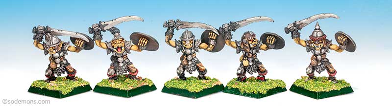 ME44v2 Uruk Hai - Swords