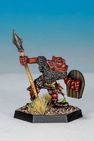 ME51 Orc of the Red Eye with Spear A