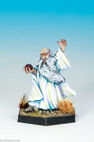 ME62 Saruman the White - On Foot