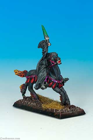 ME64 Black Rider - Mounted - earlier version
