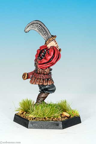 ME71 Corsair of Umbar swinging Sword