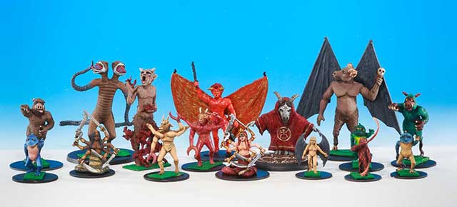 Minifigs D&D Demons (DD)