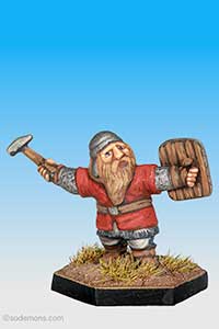 DWF2 - Dwarf Swinging One-Handed Pick