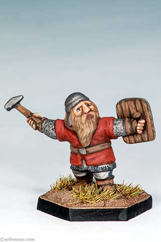DWF2 - Dwarf Swinging One-Handed Pick