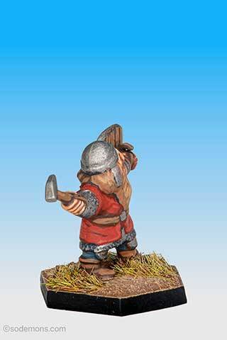 DWF2 - Dwarf Swinging One-Handed Pick