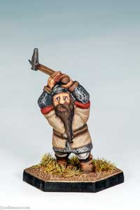 DWF8 - Dwarf Swinging Military Pick