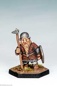  DWF14 - Dwarf Guard with Bec-de-Corbin