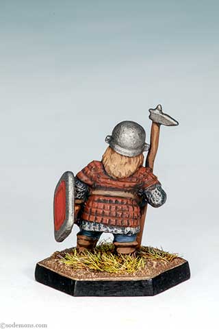 DWF14 - Dwarf Guard with Bec-de-Corbin