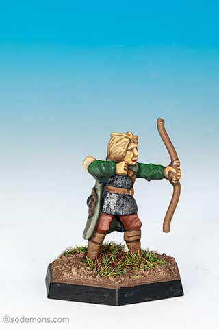 ELF7 Wood Elf firing Bow