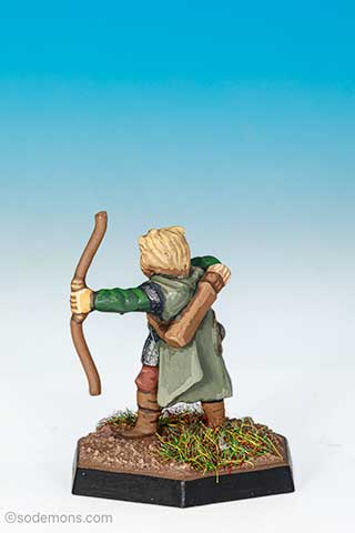 ELF7 Wood Elf firing Bow