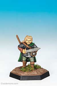 ELF9 Wood Elf with Short Spear