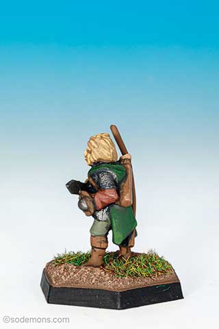 ELF9 Wood Elf with Short Spear