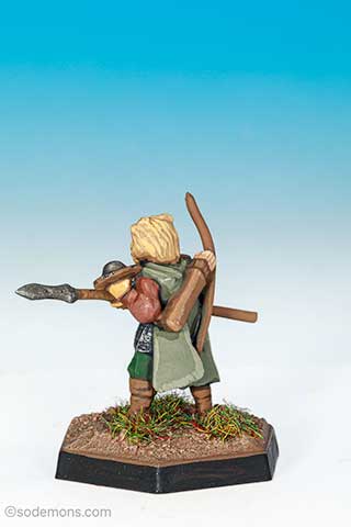 ELF10 Wood Elf with Short Spear