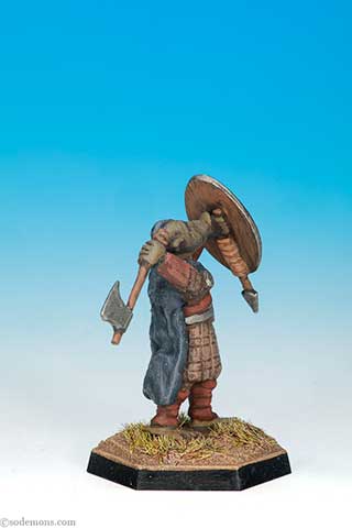 GNL1 - Gnoll Chieftain with Broadaxe