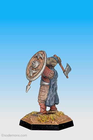 GNL1 - Gnoll Chieftain with Broadaxe