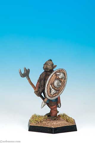 GNL3 - Gnoll with Glaive-Fauchard
