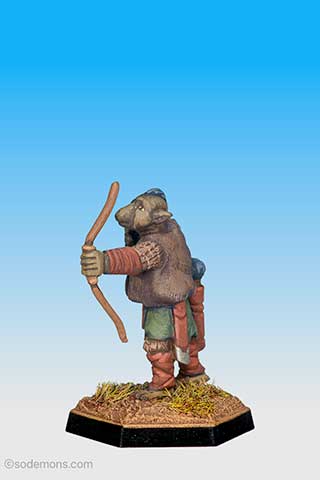 GNL4 - Gnoll Firing Bow