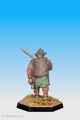 GNL8 - Gnoll with Sword & Broadaxe