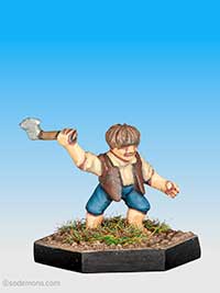 HOB5: Hobbits with Hand-Axes