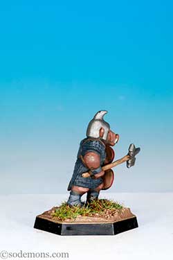 ORC4 Orc with Halberd