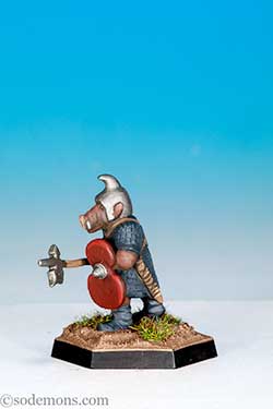ORC4 Orc with Halberd