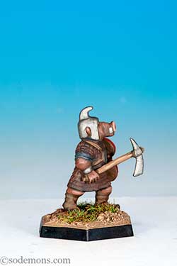 ORC10 Orc with Piercing Axe