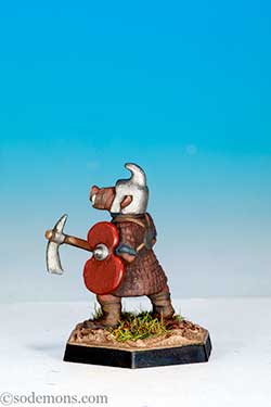 ORC10 Orc with Piercing Axe