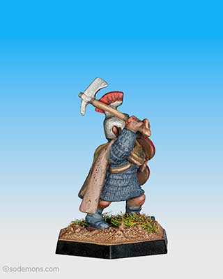 ORC12 Sub-Chieftain with Piercing Axe