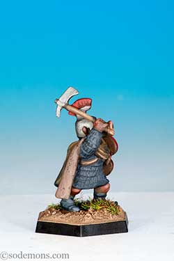 ORC12 Sub-Chieftain with Piercing Axe