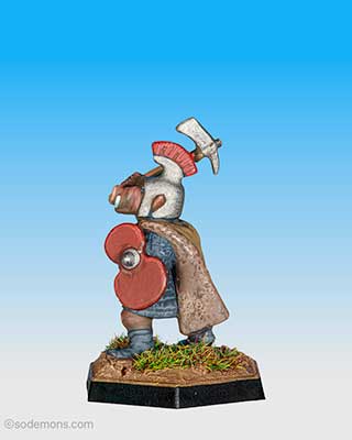 ORC12 Sub-Chieftain with Piercing Axe