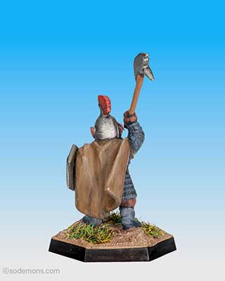 ORC13 Sub-Chieftain with Broad Bladed Axe