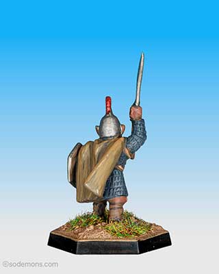 ORC13 Sub-Chieftain with Broad Bladed Axe