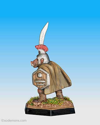 ORC13 Sub-Chieftain with Broad Bladed Axe