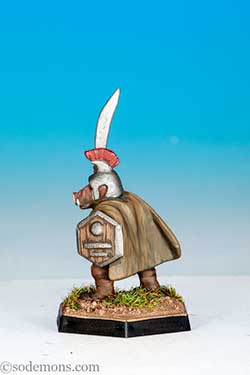 ORC13 Sub-Chieftain with Broad Bladed Axe