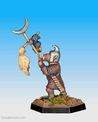 ORC14 Orc Standard Bearer