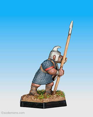 Orc22 Orc with Shield and Open Hand