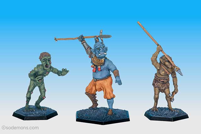 DD Troll, Ogre Mage and Ogre