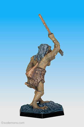 OGR2 Ogre with Spear & Stone Axe