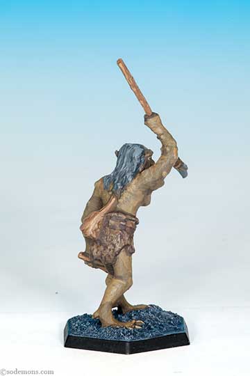 OGR2 Ogre with Spear & Stone Axe