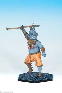 OGM4 Ogre Magi w. Cross-Guarded Spear