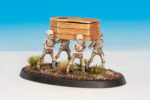 VFW Set 13 / 14 Skeleton Coffin Carriers