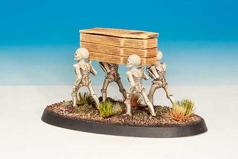 VFW Set 13 / 14 Skeleton Coffin Carriers
